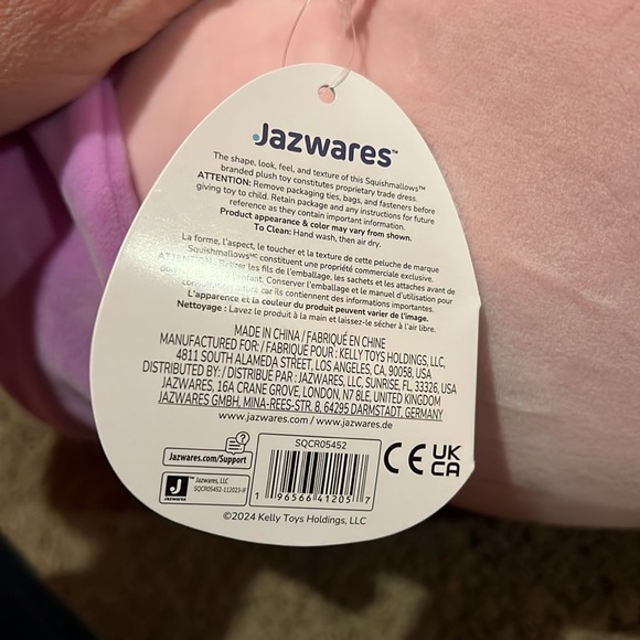 Peter Pig Squishmallow HUGE 20in NWT - Picture 4 of 6